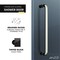 Anzzi Leon 60 in. x 76 in. Tinted Sliding Shower Door in Brushed Nickel SD-AZ8077-02BNT - alternate 5